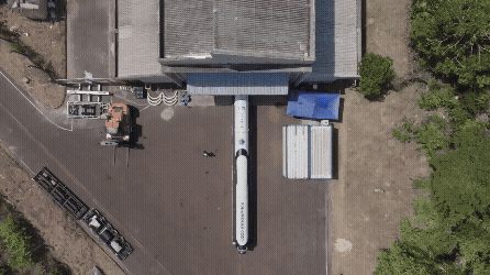 ‘한빛-나노’ 발사체가 우리나라 시간으로 23일 브라질 알칸타라 우주센터(Alcântara Launch Center)에서 발사된다. [사진=이노스페이스]