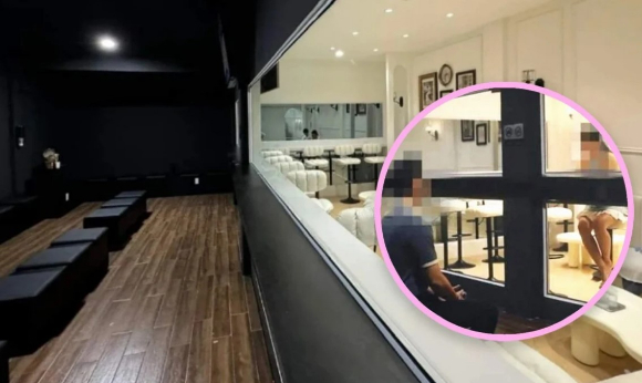 베트남의 한 소개팅 카페가 매직미러를 사용해 경찰 조사를 받았다. [사진=SCMP 캡쳐]