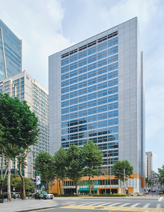 삼성FN리츠가 오는 4월 중 유가증권에 상장할 예정이다. 사진은 삼성FN리츠의 주요 기초자산인 대치타워. [사진=삼성FN리츠]