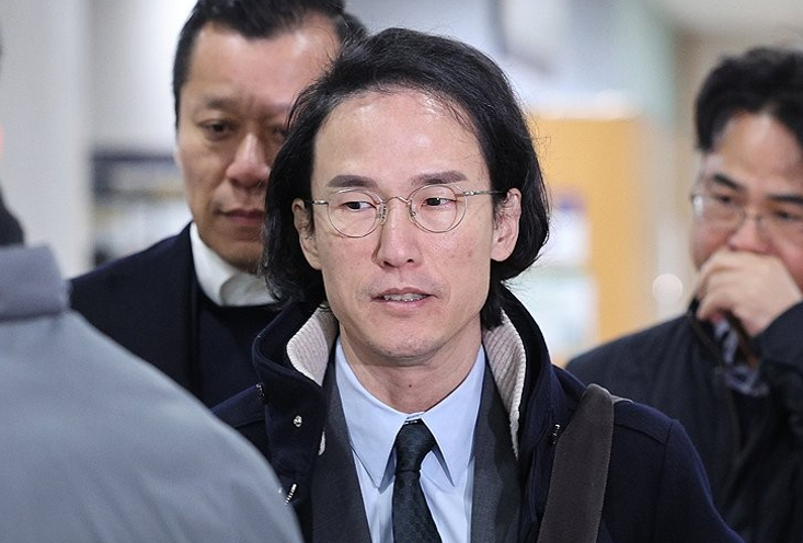 계열사 부당지원 및 횡령·배임 의혹을 받는 조현범 한국앤컴퍼니그룹 회장이 지난 2024년 1월 11일 오전 서울 서초구 중앙지법에서 열린 속행공판에 출석하고 있다. 2024.1.11 [사진=연합뉴스]