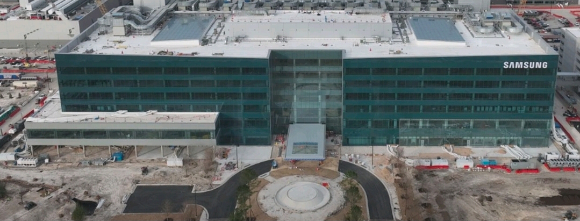 삼성전자의 미국 테일러 캠퍼스 오피스동 건물. [사진=테일러경제개발공사 링크드인]