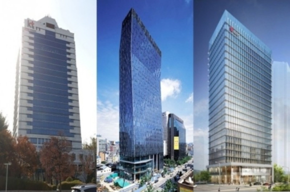 이동통신 3사 사옥 전경. [사진=각사]